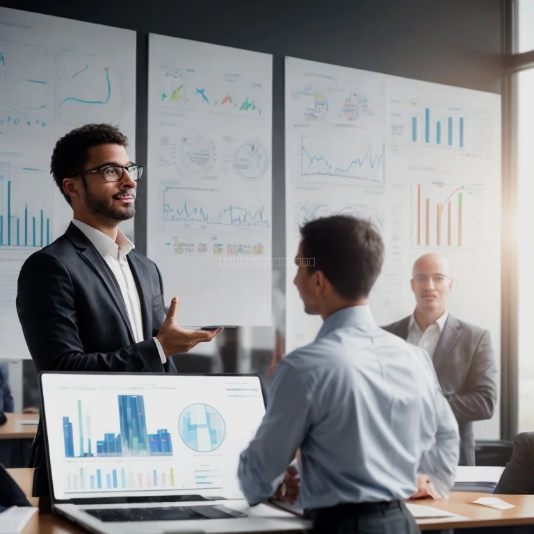 Poslovni vodja na delavnici strateškega izobraževanja